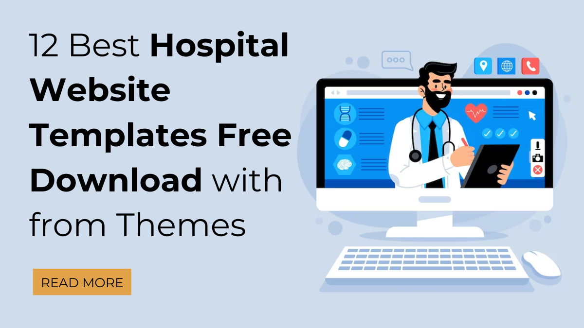 12 Best Hospital Website Templates Free Download with from Themes