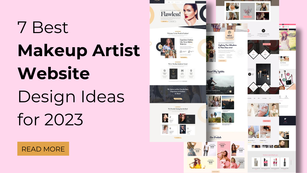 7 Best Makeup Artist Website Design Ideas for 2023- VW Themes
