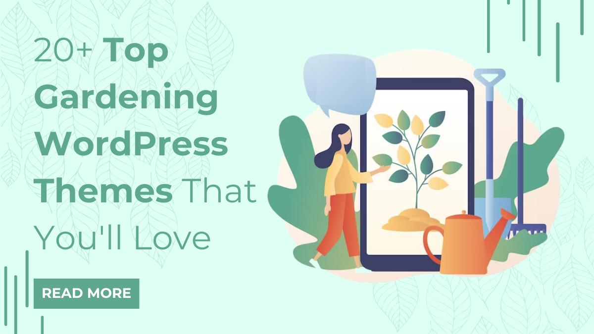 20+ Top Gardening WordPress Themes That You’ll Love